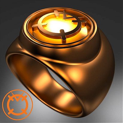 Orange Power Ring
