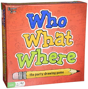 Who What Where: The Party Drawing Game