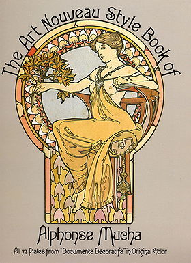 The Art Nouveau Style Book of Alphonse Mucha (Dover Fine Art, History of Art)