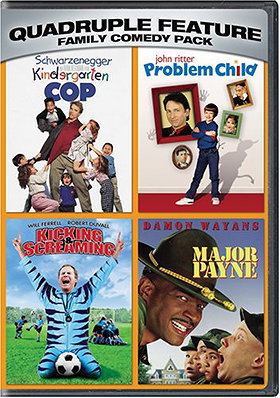 Family Comedy Pack Quadruple Feature (Kindergarten Cop / Problem Child / Kicking and Screaming / Maj