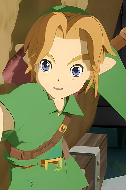 Zelda Ocarina of Time 25th anniversary X Ghibli: CASTLE TOWN