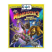 Madagascar 3 (3 Disc) 3D, BLU-RAY, DVD plus Digital Copy