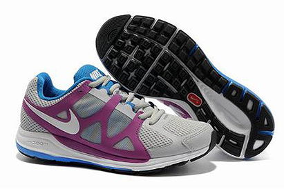 Nike Zoom Elite 5 Running Shoe Pure Platinum White Magenta Womens 