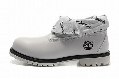 Timberland Roll Top Boots With The New White Fanmao Letters Mens