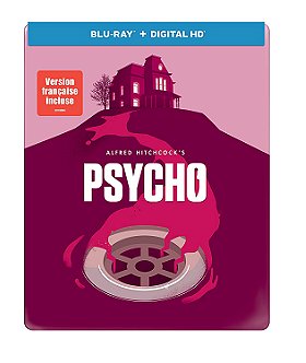 Psycho (1960) (Iconic Art SteelBook) [Blu-ray + Digital Copy + UltraViolet] (Bilingual)