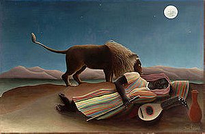 Henri Rousseau: The Sleeping Gypsy (1897)