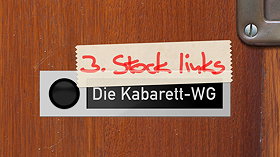 3. Stock links: Die Kabarett-WG