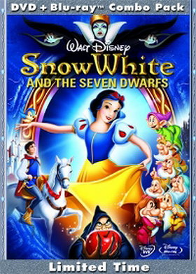 Snow White and the Seven Dwarfs (Three-Disc Blu-ray/DVD Combo + BD Live w/DVD packaging)