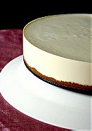 New York Vanilla Cheesecake