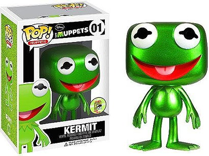 The Muppets Pop! Vinyl: Kermit the Frog Metallic (SDCC Exclusive)