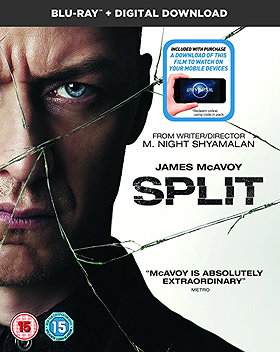 Split (Blu-ray + Digital Download) 