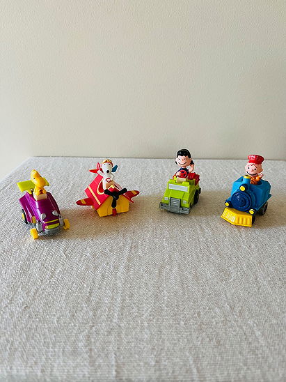 McDonald's Happy Meal Peanuts Popmobiles