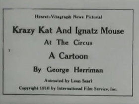 Krazy Kat and Ignatz Mouse at the Circus