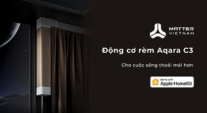 [QUỐC TẾ] Động cơ rèm thông minh – Aqara C3 Smart Curtain Motor (ZNCLDJ01LM)