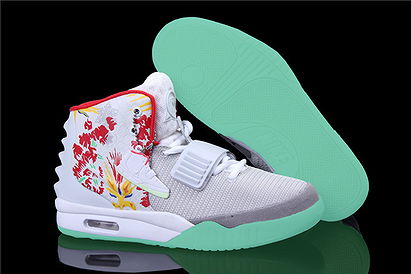 Nike Yeezy 2 Givenchy By Mache Customs White Men Sneakers