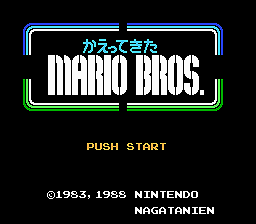 Kaettekita Mario Bros.