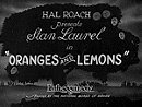 Oranges and Lemons                                  (1923)