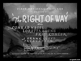 The Right of Way