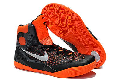Orange/Black Elite Nike Brand Kobe Bryant 9 Womens Shoes