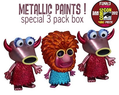 The Muppets Pop! Vinyl: Mahna Mahna and The Snowths Metallic Boxset (SDCC Exclusive)