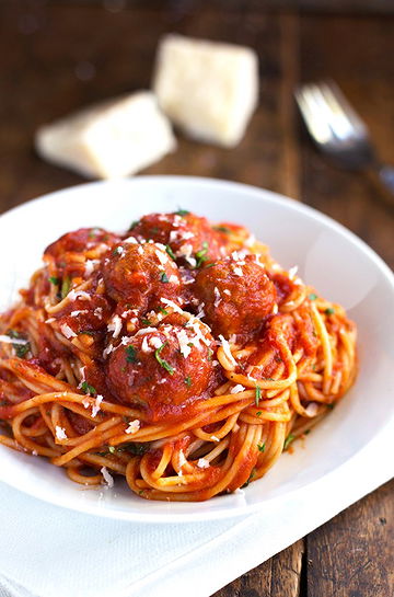 Spaghetti with Meatballs