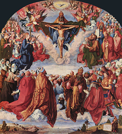 Adoration of the Trinity (Landauer Altarpiece) (1511)