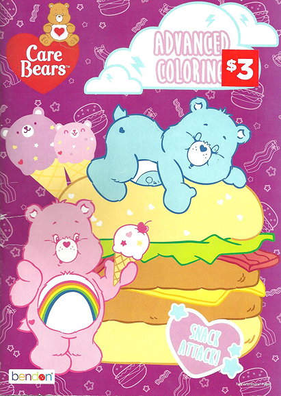 Care Bears: Snack Attack! Advanced Coloring Book