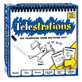 Telestrations: The Telephone Game Sketched Out!