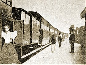 The Arrival of a Train at Vincennes Station (1896)