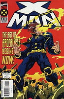 X-Man (1995) 	#1-75 	Marvel 	1995 - 2001 