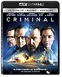 Criminal [4K Ultra HD + Blu-ray + Digital HD]