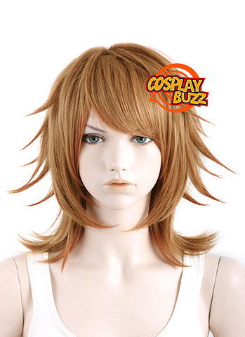 Danganronpa (Dangan-Ronpa) Chiro Fujisaki Short Brown Cosplay Wig