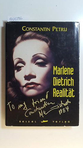 Constantin Petru: Marlene Dietrich - Realität: die letzten Jahre in Paris