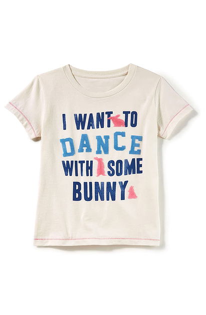 Peek Some Bunny Tee (Toddler Girls, Little Girls & Big Girls) | Nordstrom