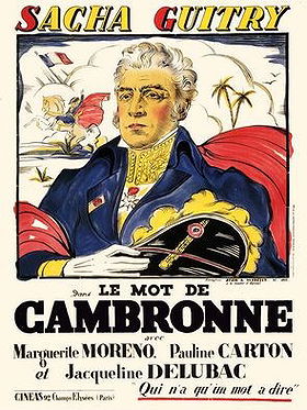 Le mot de Cambronne