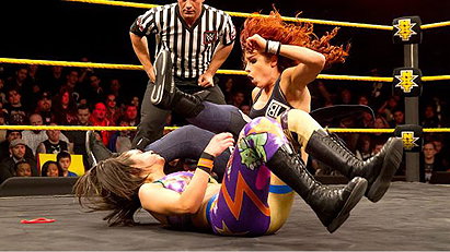 Charlotte vs. Bayley vs. Becky Lynch (NXT, 04/22/15)