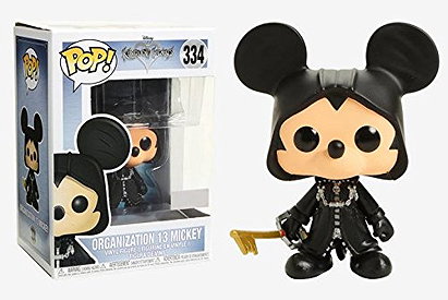 Funko Pop! Disney #334 Kingdom Hearts Organization 13 Mickey (Box Lunch Exclusive)
