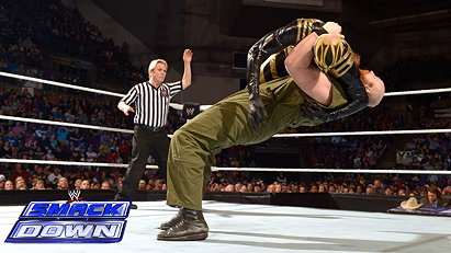 Rey Mysterio, Goldust, & Cody Rhodes vs. Bray Wyatt, Luke Harper, & Erick Rowan (2/21/14)