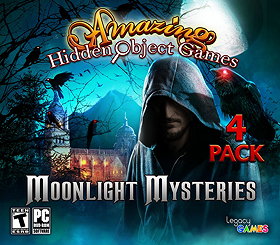 Moonlight Mysteries: Amazing Hidden Object Games (4 Pack)
