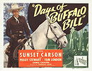 Days of Buffalo Bill