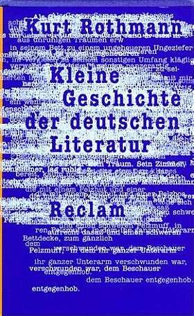 Kleine Geschichte der deutschen Literatur