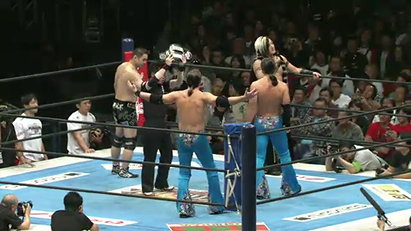 Taichi & TAKA Michinoku vs. The Young Bucks (NJPW, Power Struggle 2013)