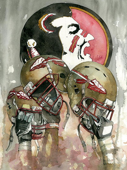 My Favorite FSU Football Painting