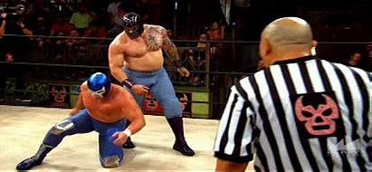Blue Demon, Jr. vs. Mil Muertes (Lucha Underground, (11/05/14)