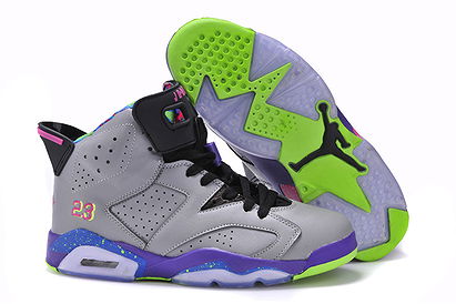 Retro Jordan 6 Fresh Prince of Belair Bel Air Ladies Nike Shoes