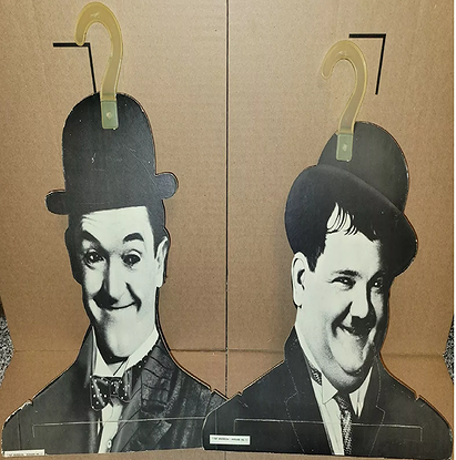Henderson Hoggard Laurel and Hardy Face Hangers
