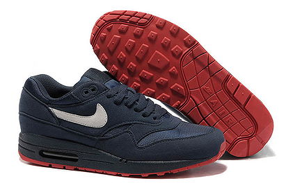 Nike Running Air Max 1 Obsidian White University Red