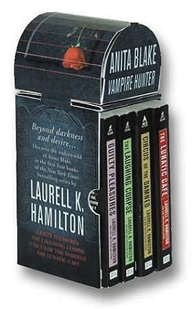 Laurell K. Hamilton Boxed Set - Guilty Pleasures, The Laughing Corpse, Circus of the Damned and The Lunatic Cafe