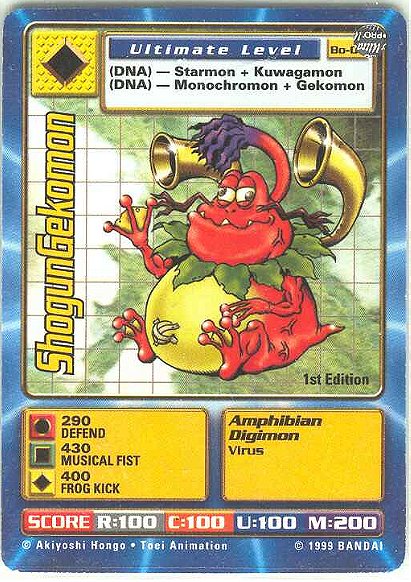 Digimon Digi-battle: ShogunGekomon (Bo-08)