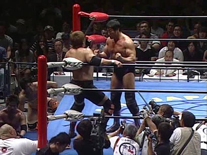 Kenta Kobashi, Tsuyoshi Kikuchi, & Akihiko Ito vs. Satoshi Kojima, KAI, & Hiroshi Yamato (8/30/09)